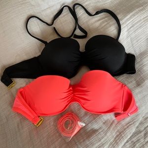 2 Victoria’s Secret bikini tops 32dd